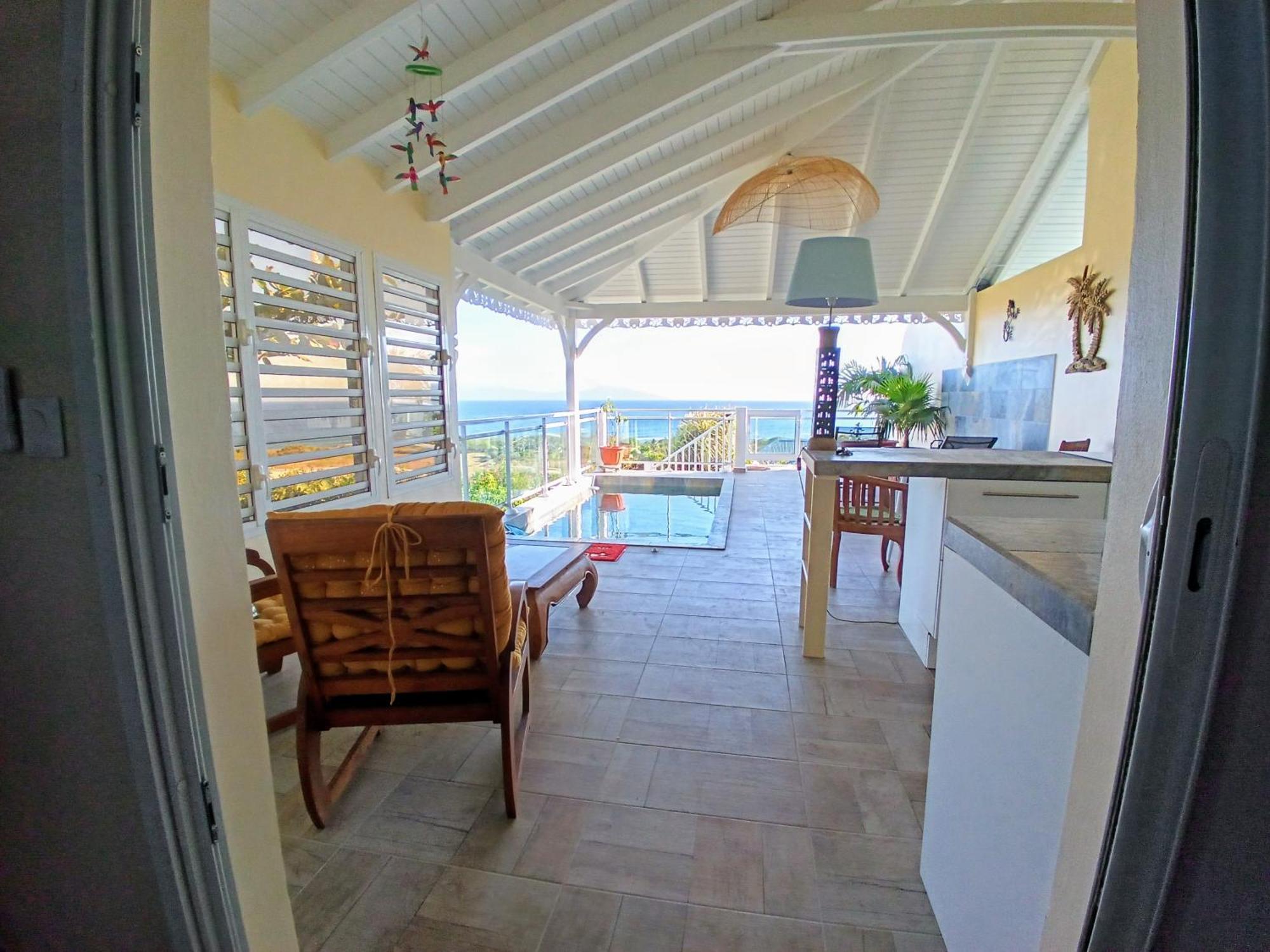 Aux Colibris Amoureux : Loft De Standing Avec Vue Mer Grand-Bourg  المظهر الخارجي الصورة